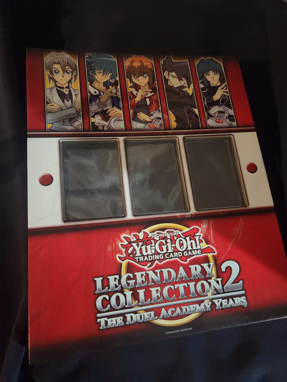 Yu-Gi-Oh! Legendary Collection 2 Trading Card 1996 BINDER Good condition
